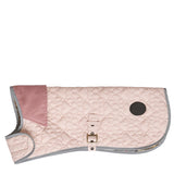 Barbour Paw-Quilted Dog Coat in Rose Pink