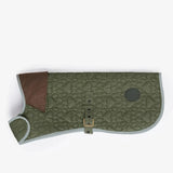 Barbour Paw-Quilted Dog Coat in Olive