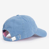 Barbour Women's Emily Sports Cap in Chambray/Shell Pink