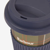 Barbour Men's Tartan Travel Mug Set in Navy/Classic Tartan