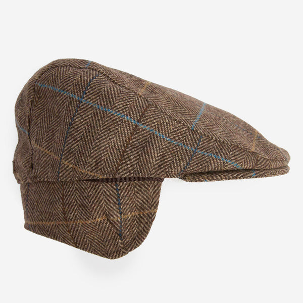 Barbour herringbone hot sale flat cap