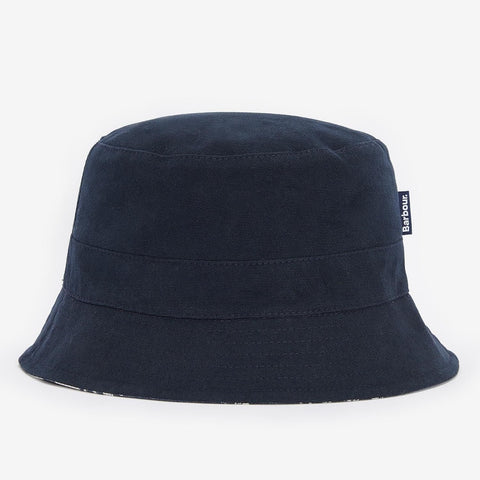 Barbour Men's Cornwall Bucket Reversible Hat in Navy