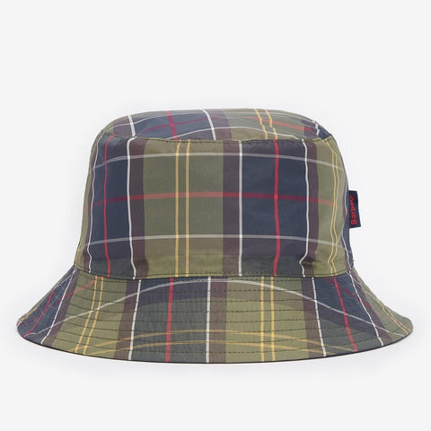 Barbour Men's Hutton Reversible Bucket Hat in Navy/Classic