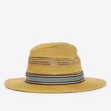 Barbour Men's Haydon Fedora Hat Tan/Green