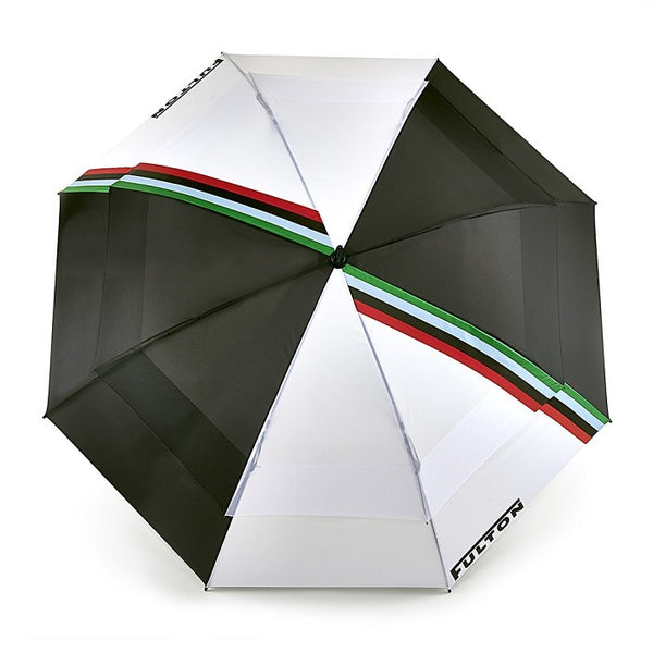 Fulton Morris 2 Stripe Print Golfing Umbrella