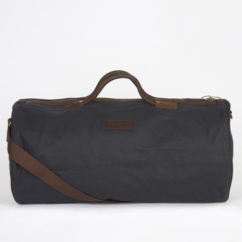 Barbour Wax Holdall in Navy