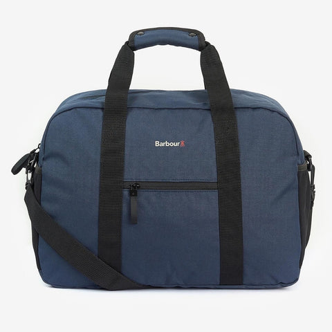 Barbour Arwin Canvas Holdall in Navy/Black