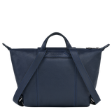 Longchamp - Le Pliage Cuir Backpack in Navy