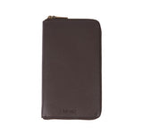 Barbour Kilnsey Leather Wallet/Billfold in Dark Brown
