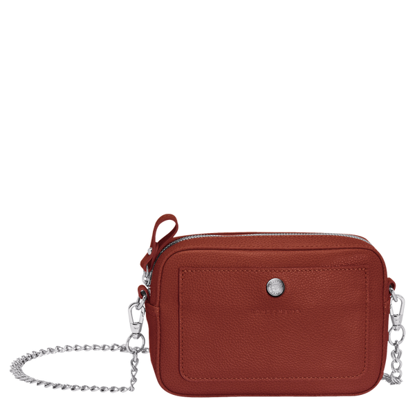 Longchamp - Le Foulonné Crossbody Bag in Chestnut