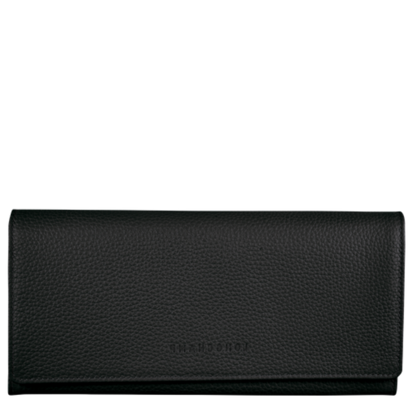 Longchamp - Travel Wallet in Black