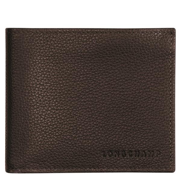 Longchamp Le Foulonné Card Holder in Mocha – Sinclairs Online