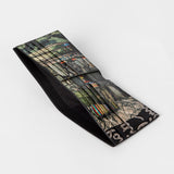 Paul Smith - Men's Mini Collage Stripe Interior Billfold Wallet in Black