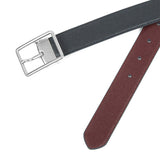 Paul Smith - Cut To Fit Reversible Saffiano Leather Belt in Navy And Burgundy - Belt - Sinclairs Online - 2