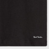 Paul Smith - Men's Crew Neck Short-Sleeve T-Shirt Two Pack in Black