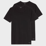Paul Smith - Men's Crew Neck Short-Sleeve T-Shirt Two Pack in Black