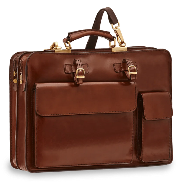 The Bridge - Story Uomo Briefcase in Brown