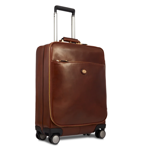 The Bridge Story Viaggio Trolley Suitcase in Brown