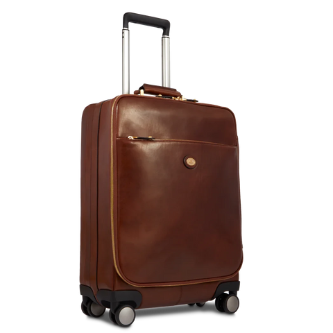 The Bridge Story Viaggio Trolley Suitcase in Brown