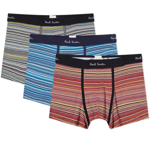 Paul Smith Men's Signature Stripe Boxer Briefs Three Pack