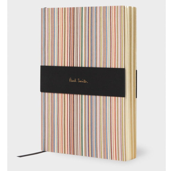 Paul Smith - Men's Signature Stripe A5 Notebook