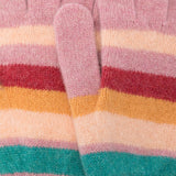 Paul Smith - Women's Knit Gloves in Pink Swirl