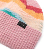 Paul Smith - Women's Knit Beanie in Pink Swirl