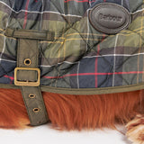 Barbour Quilted Dog Coat in Classic Tartan