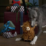 Barbour Dog Toy Highland Cow