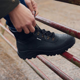 Barbour Men's Marlow Lace Up Wellington in Black