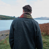 Barbour Westerdale Scarf in Olive/Fired Brick Check