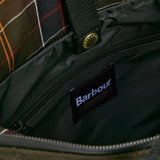 Barbour Field Wax Backpack in Olive/Black