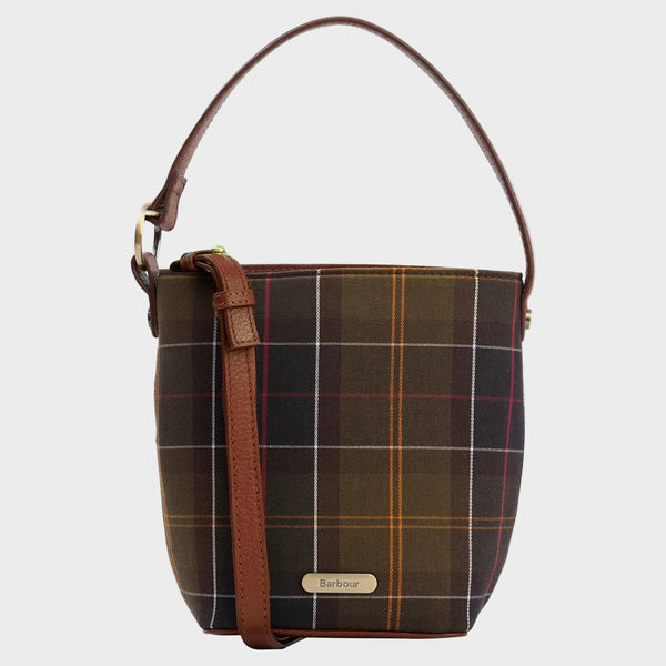 Barbour Cedar Bucket Bag in Classic Tartan