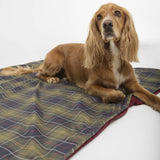 Barbour Dog Towel/Blanket in Classic Tartan/Red