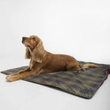 Barbour Dog Towel/Blanket in Classic Tartan/Red