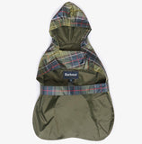 Barbour Packable Dog Coat in Classic Tartan