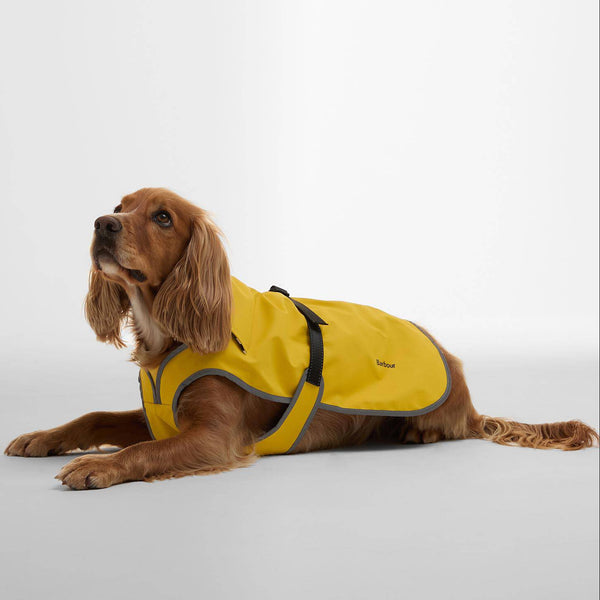 Barbour Evie Waterproof Dog Coat in Limeade