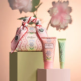 Heathcote & Ivory Woven Flowers Mini Hand & Lip Bag