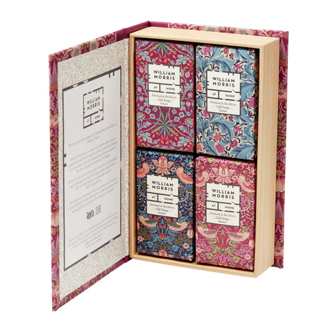 Heathcote & Ivory William Morris Strawberry Thief Guest Soaps