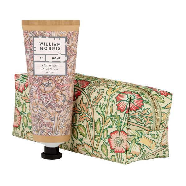 Heathcote & Ivory The Voyager Make Up Bag with Hand Cream