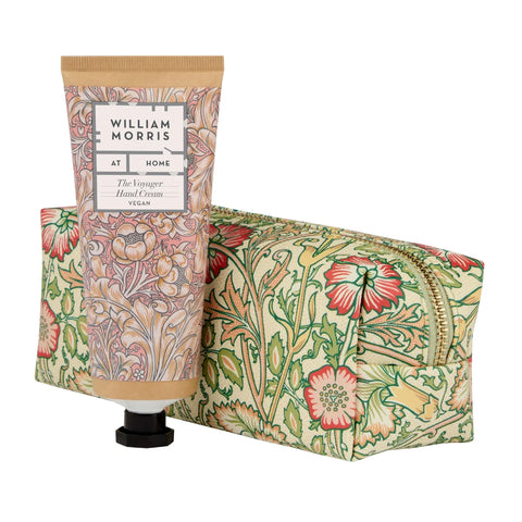Heathcote & Ivory The Voyager Make Up Bag with Hand Cream