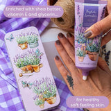 Heathcote & Ivory English Lavender Hand Cream in Tin
