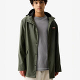 Hunter Unisex Downpour Jo Pu Rain Parka in Kambaba Green