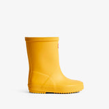 Hunter Kids First Classic Wellington Boot in Yellow