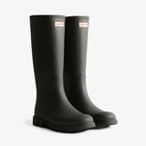 Hunter Mens's Downpour Tall Boot in Dark Olive