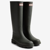 Hunter Women's Downpour Tall Boot in Dark Olive