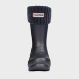 Hunter Original Kids Half Cardigan Boot Socks in Navy