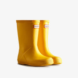 Hunter Kids First Classic Wellington Boot in Yellow