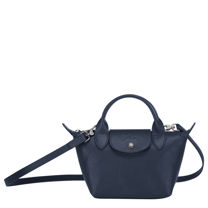 Longchamp Textile Leather Black Bag -  UK