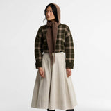 Barbour Penny Hood Scarf in Mocha